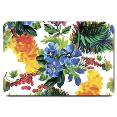 Flowers Large Doormat  by goljakoff