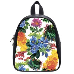 Flowers School Bag (small) by goljakoff