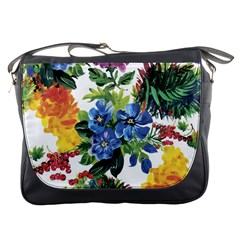 Flowers Messenger Bag by goljakoff