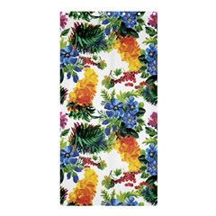 Flowers Pattern Shower Curtain 36  X 72  (stall)  by goljakoff