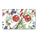 Summer flowers Magnet (Rectangular) Front