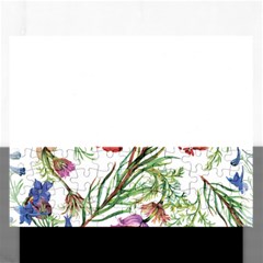 Summer Flowers Rectangular Jigsaw Puzzl by goljakoff