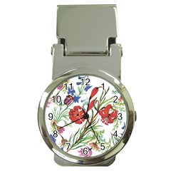 Summer Flowers Money Clip Watches by goljakoff