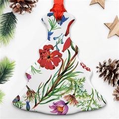 Summer Flowers Christmas Tree Ornament (two Sides) by goljakoff