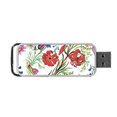 Summer Flowers Portable Usb Flash (one Side) by goljakoff