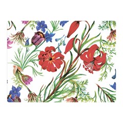 Summer Flowers Double Sided Flano Blanket (mini)  by goljakoff