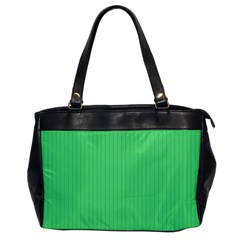 Algae Green & Black -  Oversize Office Handbag by FashionLane