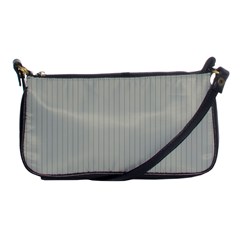 Silver Cloud Grey & Black - Shoulder Clutch Bag by FashionLane