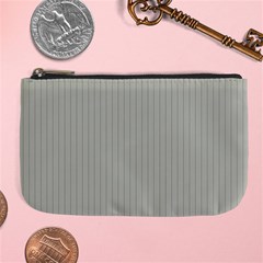 Silver Cloud Grey & Black - Large Coin Purse by FashionLane