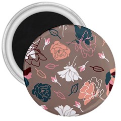 Rose -01 3  Magnets by LakenParkDesigns