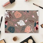 Rose -01 Cosmetic Bag (Large) Front