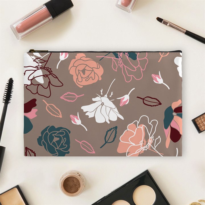 Rose -01 Cosmetic Bag (Large)