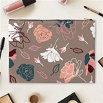 Rose -01 Cosmetic Bag (XL) Back