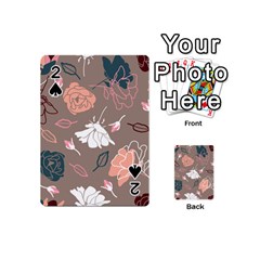 Rose -01 Playing Cards 54 Designs (mini) by LakenParkDesigns