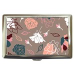 Rose -01 Cigarette Money Case Front