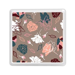 Rose -01 Memory Card Reader (square) by LakenParkDesigns