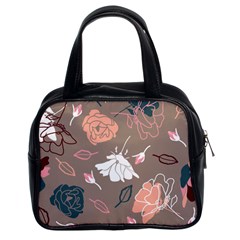 Rose -01 Classic Handbag (two Sides) by LakenParkDesigns