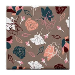 Rose -01 Face Towel by LakenParkDesigns