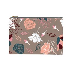 Rose -01 Cosmetic Bag (large) by LakenParkDesigns