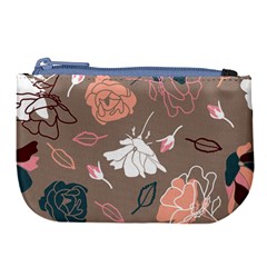 Rose -01 Large Coin Purse by LakenParkDesigns