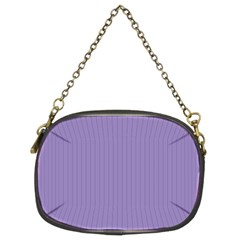 Bougain Villea Purple & Black - Chain Purse (two Sides) by FashionLane