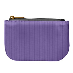 Bougain Villea Purple & Black - Large Coin Purse by FashionLane