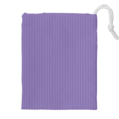 Bougain Villea Purple & Black - Drawstring Pouch (4xl) by FashionLane