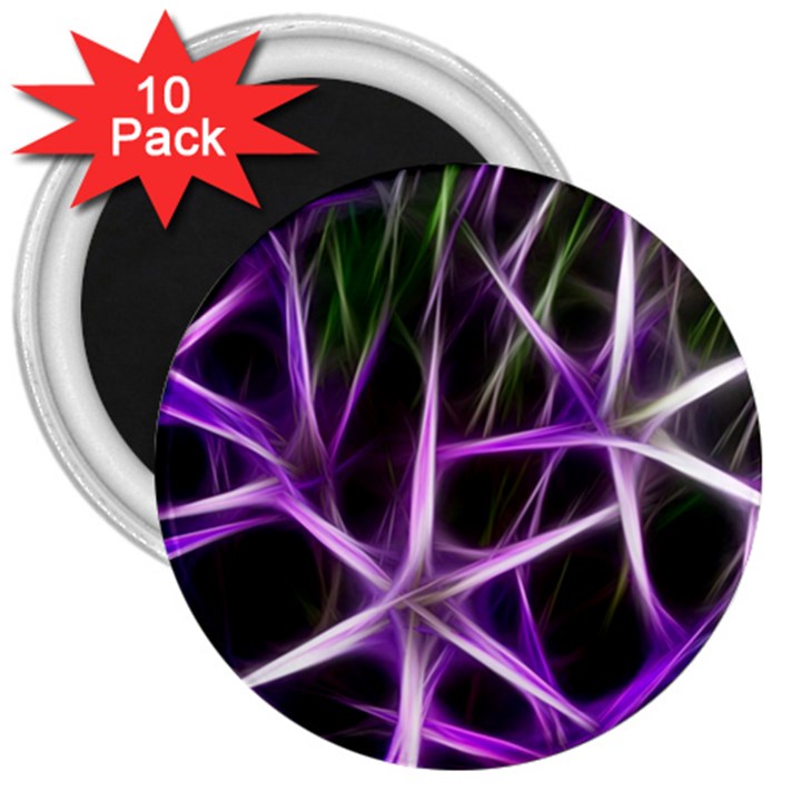 Neurons Brain Cells Imitation 3  Magnets (10 pack) 