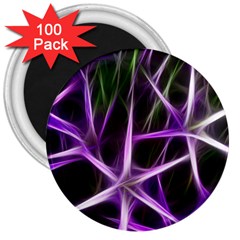 Neurons Brain Cells Imitation 3  Magnets (100 Pack) by HermanTelo