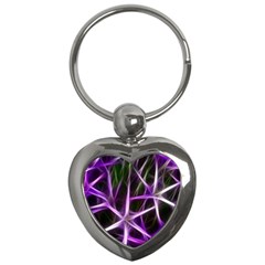 Neurons Brain Cells Imitation Key Chain (heart) by HermanTelo