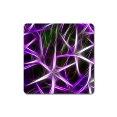 Neurons Brain Cells Imitation Square Magnet by HermanTelo