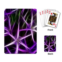 Neurons Brain Cells Imitation Playing Cards Single Design (rectangle)