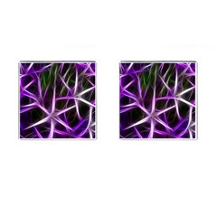 Neurons Brain Cells Imitation Cufflinks (square)