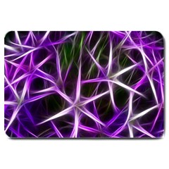 Neurons Brain Cells Imitation Large Doormat  by HermanTelo