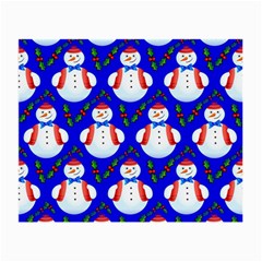 Seamless Snow Cool Small Glasses Cloth (2 Sides) by HermanTelo