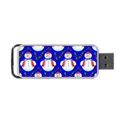 Seamless Snow Cool Portable Usb Flash (one Side) by HermanTelo