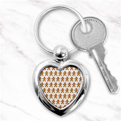 Gingerbread Men Key Chain (heart) by Mariart