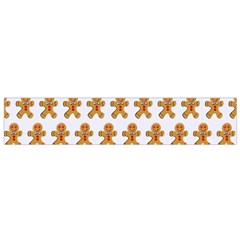 Gingerbread Men Small Flano Scarf by Mariart