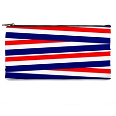 Patriotic Ribbons Pencil Case by Mariart