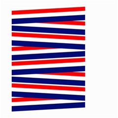 Patriotic Ribbons Small Garden Flag (two Sides)