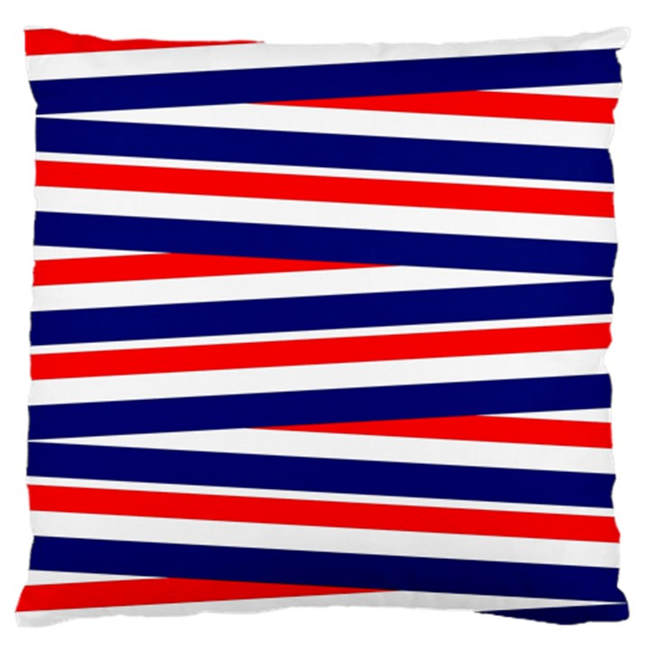 Patriotic Ribbons Standard Flano Cushion Case (Two Sides)