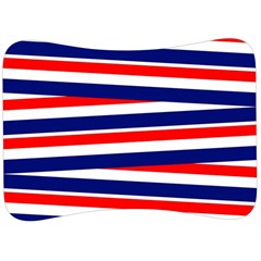 Patriotic Ribbons Velour Seat Head Rest Cushion