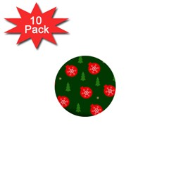 Christmas 001 1  Mini Buttons (10 Pack)  by MooMoosMumma