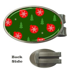 Christmas 001 Money Clips (oval)  by MooMoosMumma