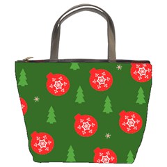 Christmas 001 Bucket Bag