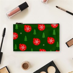 Christmas 001 Cosmetic Bag (small) by MooMoosMumma