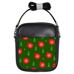 Christmas 001 Girls Sling Bag by MooMoosMumma