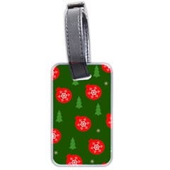 Christmas 001 Luggage Tag (two Sides) by MooMoosMumma