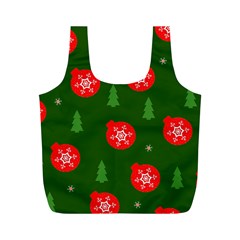 Christmas 001 Full Print Recycle Bag (m) by MooMoosMumma