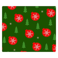 Christmas 001 Double Sided Flano Blanket (small)  by MooMoosMumma